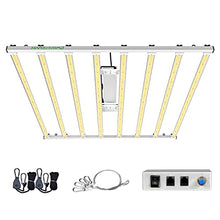 Load image into Gallery viewer, MARS HYDRO 800Watt FC-E8000 LED Grow Light 5x5ft with 3928pcs Diodes Full Spectrum Grow Light Bar Commercial Plant Growing Lamp for Vertical Farming, Achieve 2.8umol/J Detachable Precise Lighting
