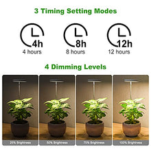 Load image into Gallery viewer, Grow Light, Lordem Full Spectrum LED Plant Light for Indoor Plants, Height Adjustable Growing Lamp with Auto On/Off Timer 4/8/12H , 4 Dimmable Brightness, Ideal for Small Plants, Pack of 2
