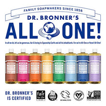 Load image into Gallery viewer, Dr. Bronner’s - Pure-Castile Liquid Soap (Peppermint, 32 ounce) - Made with Organic Oils,  Concentrated, Vegan, Non-GMO
